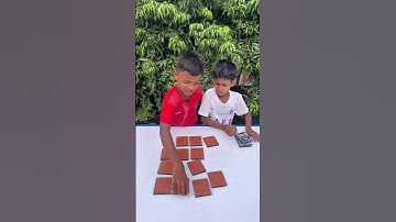 4 years old kid vs 3 years old kid playing amazing memory matching game #shorts #fungame