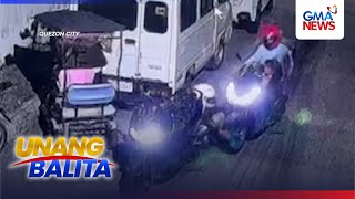 Huli-cam - Motorsiklo ng security guard, ninakaw | Unang Hirit
