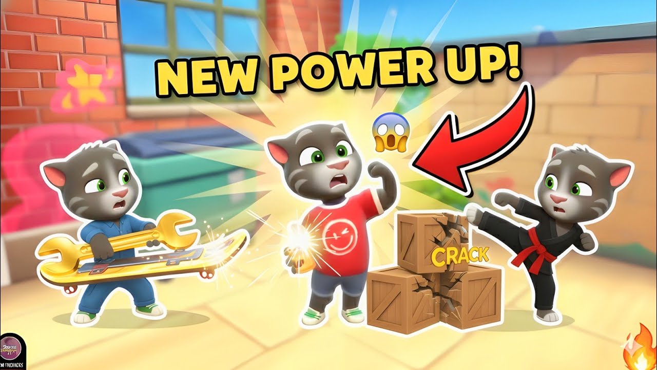 Talking Tom Cat 😺 - All Levels Gameplay | Android & iOS Mobile Game, Part 01 