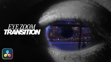 Eye zoom Transition FREE DaVinci Resolve | Tutorial