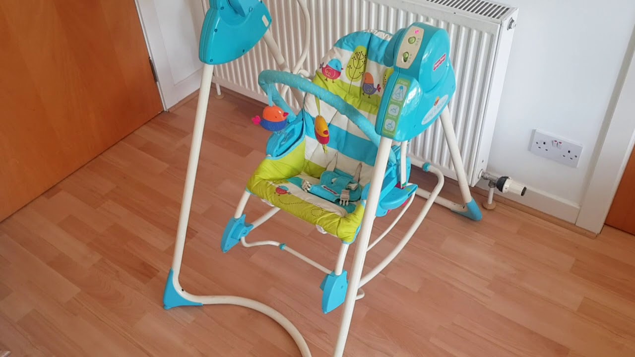 Fisher Price Smart Stages 3 In 1 Swing Seat And Rocker Youtube