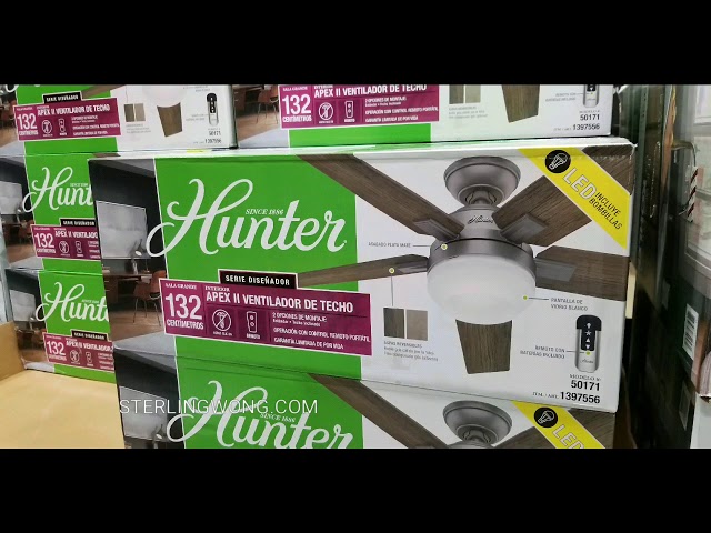 52 Inch Ceiling Fan W Led Light