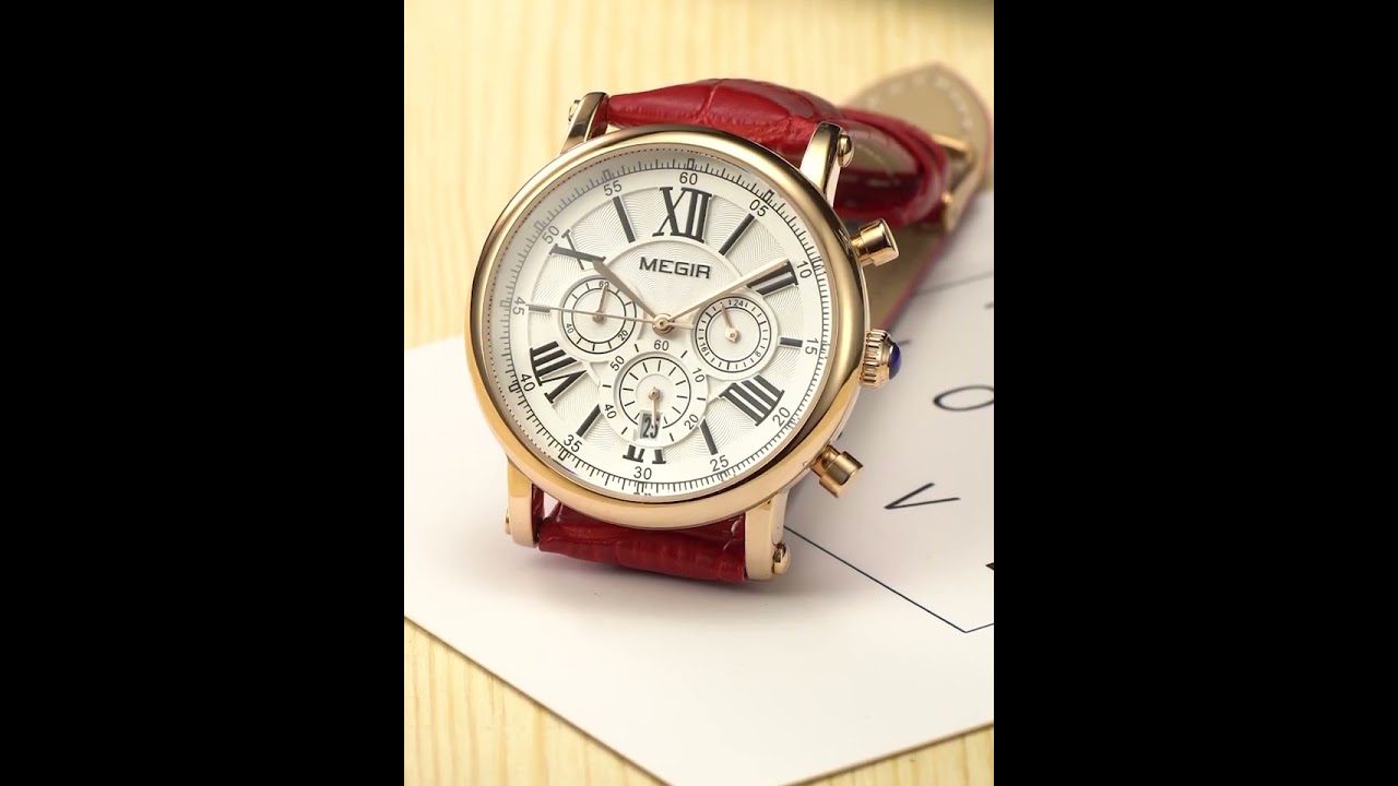 A Touch Of Vintage Red Watch Elevates Your Entire Look