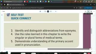 Introduction to Evolve Resources for Quick and Easy Medical Terminology