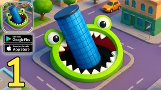 Hole.io - Level 1 to 5 - Gameplay Walkthrough (Android,IOS) Part 1 screenshot 5