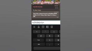 Send Colourful texts in CLAN CHAT|#clashofclans #coc #shorts #viral