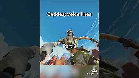 Saddest voice lines part 8 apex legends #Shorts