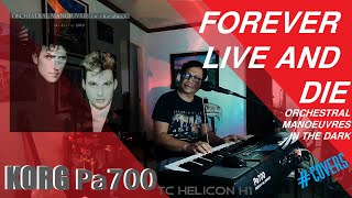 FOREVER LIVE AND DIE- Orchestral Manoeuvres in the Dark (OMD) #cover on KORG Pa700 TC HELICON H1