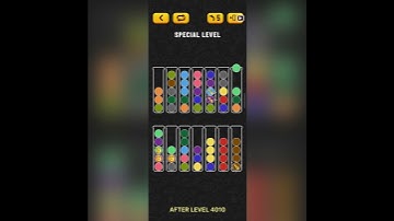 Ball Sort Special Level - Locked Ball (after Level 4010)