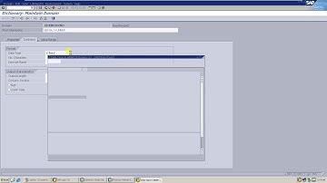SAP ABAP: What are Data Domain? How to create and use it in Database Table