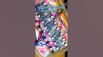 How To Make MPPT Solar Charge Controller #shorts