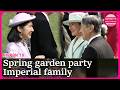 Emperor, Empress and Princess Aiko host spring garden party for distinguished guests