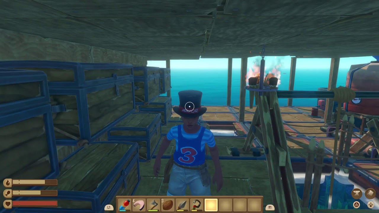 [RAFT参加型]厚板とか素材集めがんばるぞー！