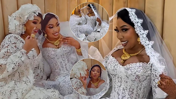 Les premières images du mariage de Zeyna Ndour