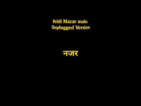 Pehli Nazar Mein (Ghalib-Qalam) Version | Unplugged | Roumyajit |#viral #shorts #music #cover #2026