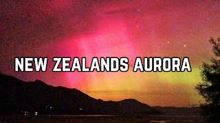 3 big Aurora Displays on time lapse New Zealand 2023