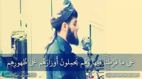 آيات من سورة الأنعام / تلاوة خاشعة للقارئ رعد محمد الكردي / حالات واتس آب 🌺