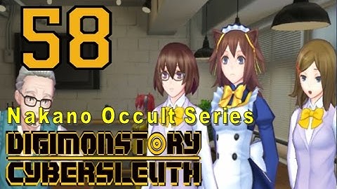 Digimon Story Cyber Sleuth - Walkthrough Chapter 16 - Ep 58: Nakano Occult Series