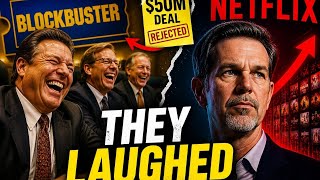 THE $50M DOLLAR MISTAKE THE DESTROYED BLOCKBUSTER AND BUILT NETLIX 