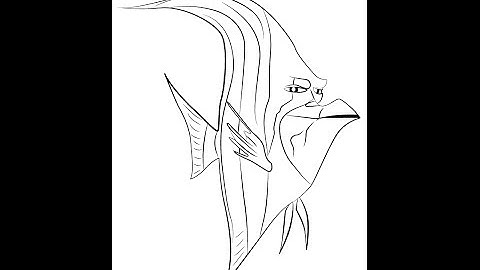 How to Draw Gill from Finding Dory View this Tutorial