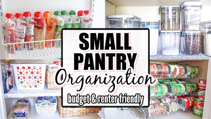 How to Organize a Small Pantry - Hey Donna