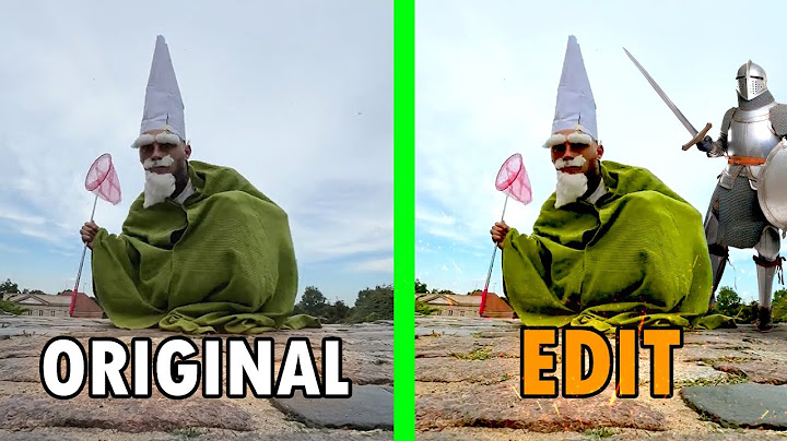 Tiny Green Wizard Original VS Edit | The Green Wizard Gnome At The Mall /  green wizard mall