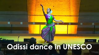 Mahina Khanum performs Odissi dance in UNESCO | Ragamalika Pallavi (edited)