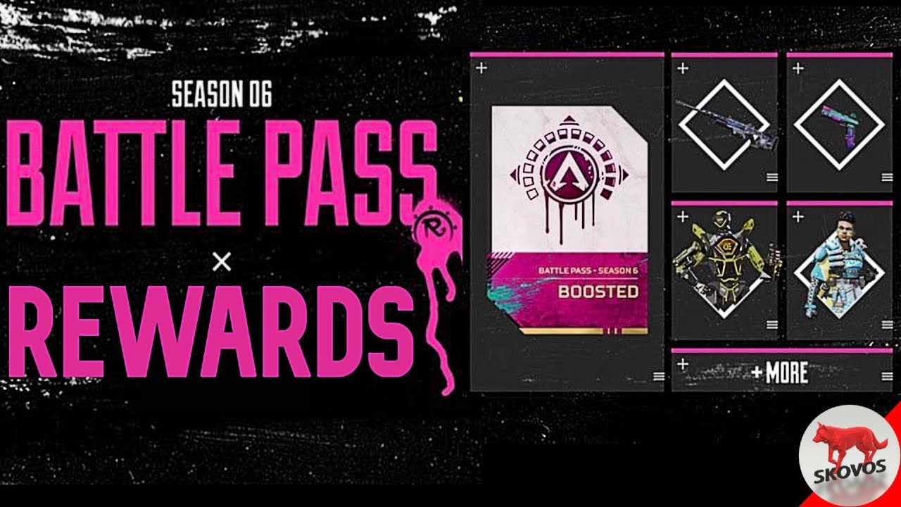 Apex Legends: All Season 6 Battle Pass Rewards [Season 6 Boosted Rewards]