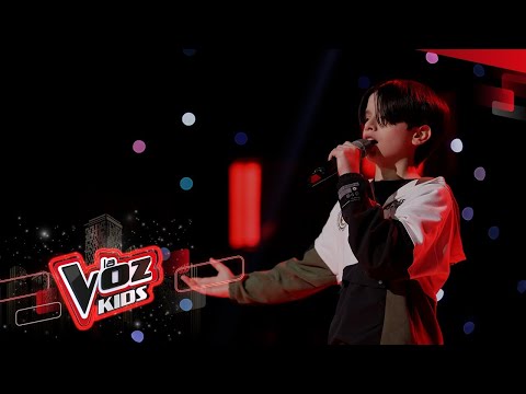 Santiago canta 'Adiós amor' | La Voz Kids Colombia 2022