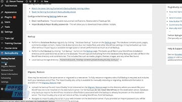 How to create a backup of WordPress with BackupBuddy - PressThis