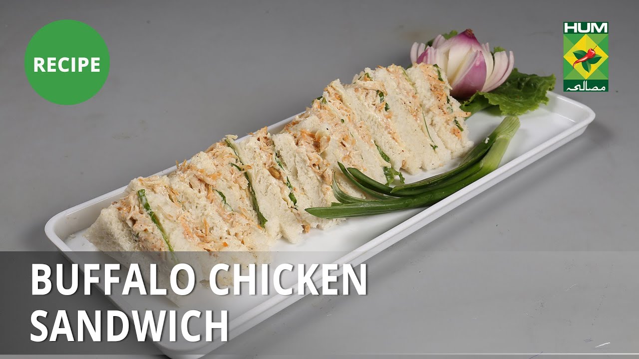 Buffalo Chicken Sandwich Recipe | Masala Mornings |  Shireen Anwar | Fast  Food
