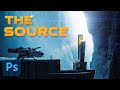 Making an EPIC Sci-Fi scene in Photoshop [Step by Step tutorial]