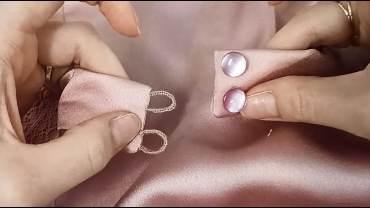 Como pregar um botão de modo fácil e fazer casinhas de linha à mão