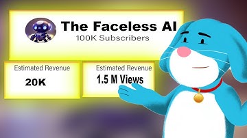 How I Created A Faceless Avatar  ONLY Using AI in 15 Minutes Easy  AF!