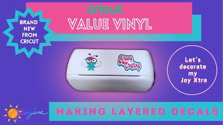 New Value Vinyl from Cricut Layered Decal Project