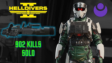 Helldivers 2: Illuminate Solo Max Difficulty - WASP Build (Deathless / Full Clear)