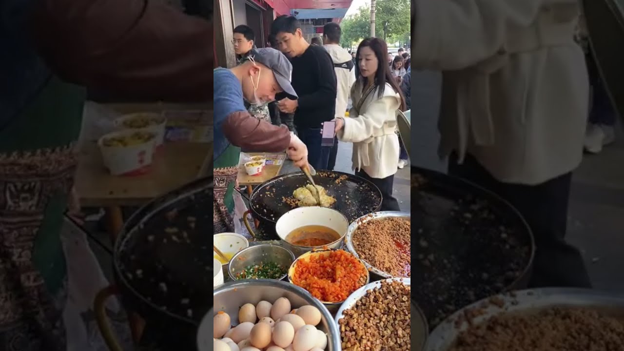China street food#街边小吃 #小吃 #中国美食 #streetfood #chinesefood #美食