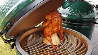 WineButt/BeerButt Chicken on the Big Green Egg