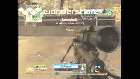 mw2 nuke on highrise on top of the roof.