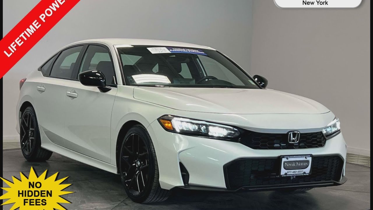 Used 2025 Honda Civic Sedan Sport 2HGFE2F58SH587929 Farmingdale, Bethpage, Wyandanch, Plainview