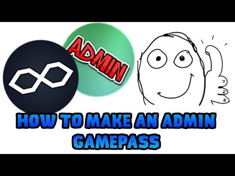 How To Make Admin Game Pass Roblox Roblox Studio Youtube - admin commands roblox gamepass