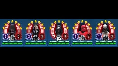SWGOH - JKL, JKR, GAS vs Sith