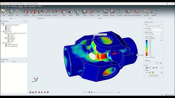 Static Structural Analysis of a Student Car Yoke Assembly in Altair Inspire