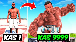 FRANKLİN KAS YAPIP DEVASA GELİŞİYOR 💪 - GTA 5 MODS