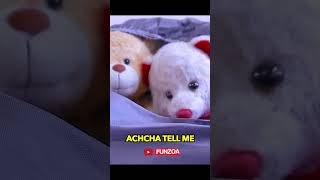 ACHCHA TELL ME 😀 (FEMALE VERSION) Funny Hindi Love Song | Mimi Teddy Bojo Teddy | Funzoa