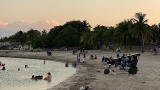 Tremendo calor en Cuba y cómo está la playa de Caibarién en la provincia de Villa Clara.