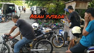 Riset Satria Fu 200 Cc M Yusron Alifka Buat Even Drag Bike Ponorogo