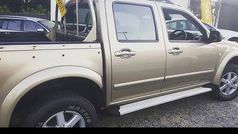 Throttle / Accelerator cable adjustment 2004 Holden Rodeo Isuzu 3.0 diesel