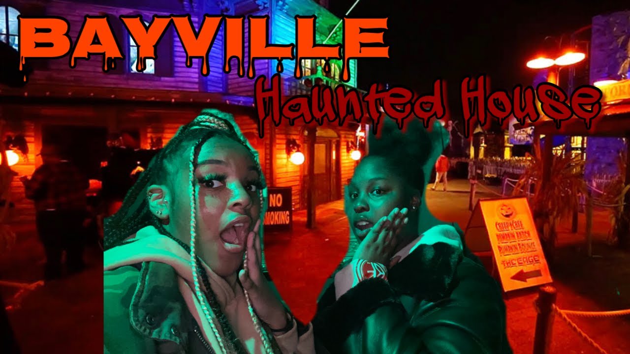 I VISITED A HAUNTED HOUSE Bayville Scream Park Misslavishli YouTube