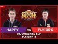 WC3 - Rejuvenation Cup: [ORC] Fly100% vs. Happy [UD] (Playday 13)